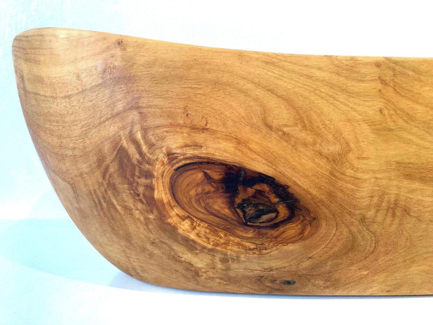 Olive Wood Fruit Bowl, Rustic Handmade Unique Gift, Artisan Made, Large Salad Bowl, Natural Gift, Zero Waste Gifts, Serving Bowl 30cm x 15cm