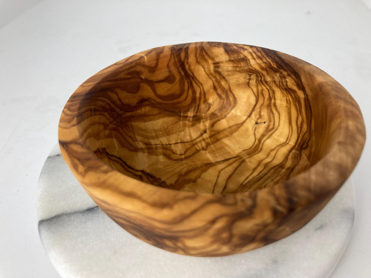 Olive Wood Snack Bowls, Small Key Dish, Rustic Tapas Bowls, Serving Bowl, Natural Decor, Zero Waste Gifts, Artisan Handcrafted 10cm - 12cm
