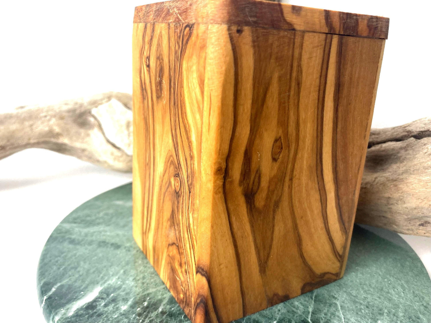 Olive Wood Soap Or Lotion Dispenser, Bathroom Decor, Natural Rustic Gifts, Refillable With Pump, Massage And Spa Decor, Artisan Handcrafted
