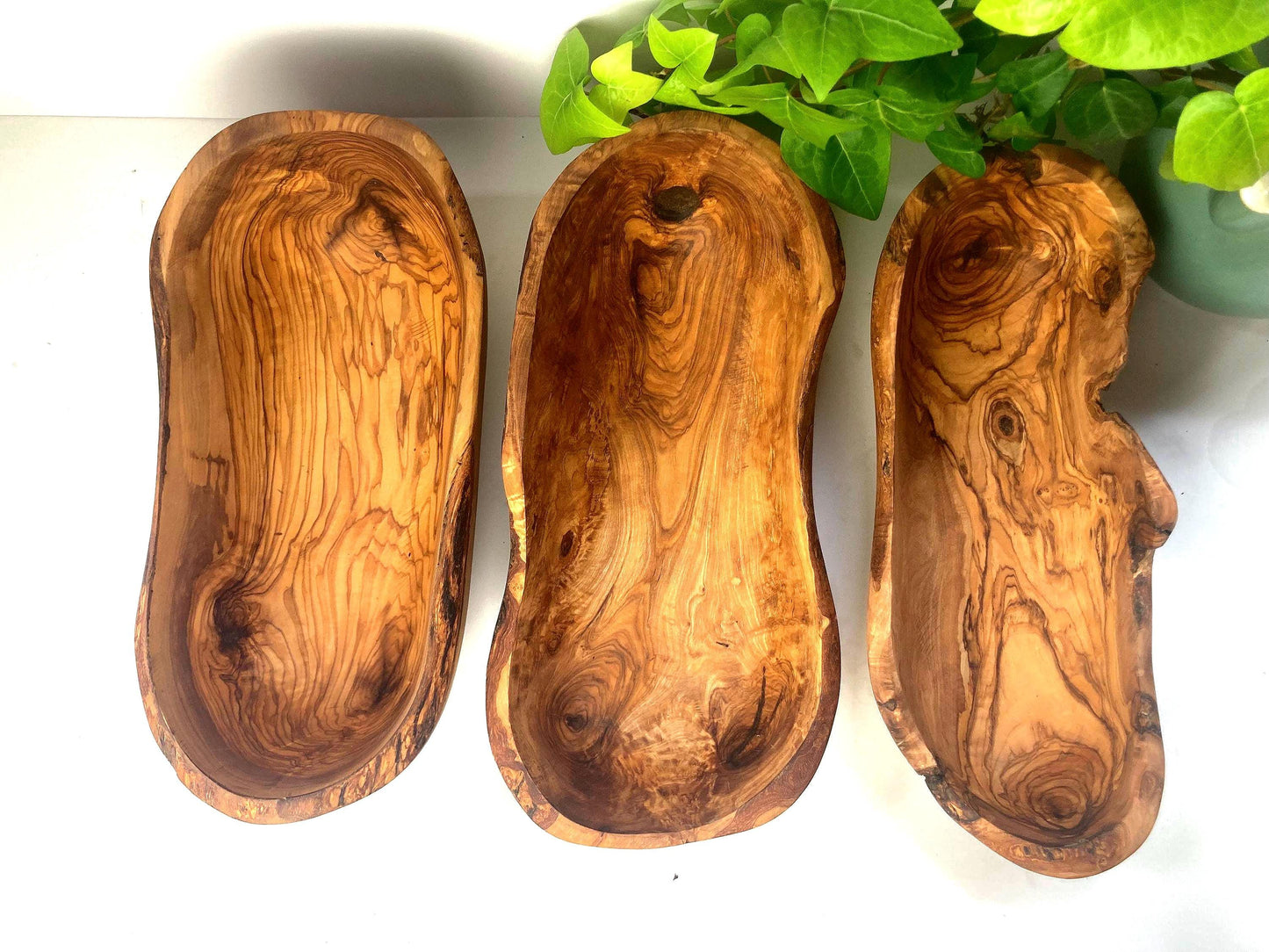 Rustic Olive Wood Fruit Bowl | Handcrafted, Eco-Friendly Kitchen Decor