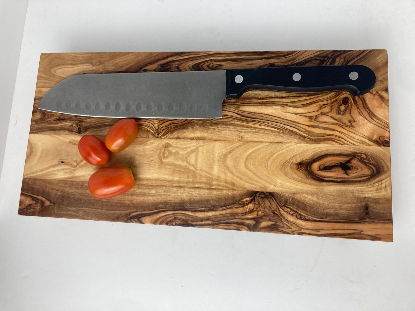 Olive Wood Sushi Board, Serving Platter, Chopping Board, Artisan Made, Cheese Board, Zero Waste Gift, Charcuterie, Rustic Kitchen Decor 32cm
