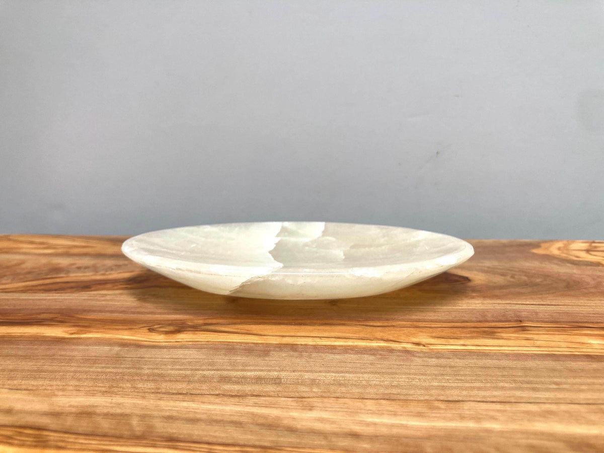 Handcrafted Oval Onyx Stone Soap Dish, Minimalist Bath Tray, Spa Decor, Gift